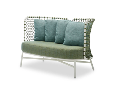 CHARME - Sofa woven with polyester rope _ Roberti