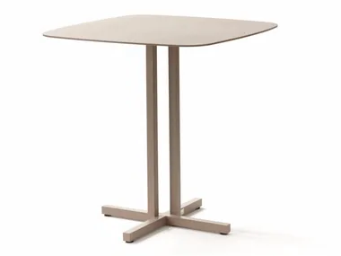 KEY WEST - Square aluminium garden table _ Roberti