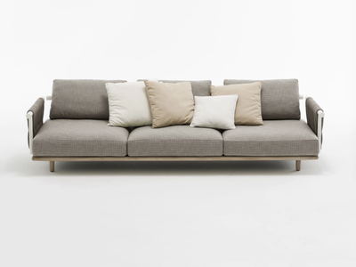 EDEN - 3 seater fabric garden sofa _ RODA