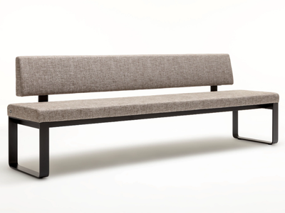 ROLF BENZ 620 - Modular fabric bench with back _ Rolf Benz