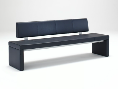 ROLF BENZ 620 - Modular leather bench with back _ Rolf Benz