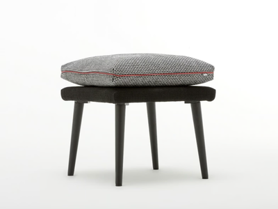 ROLF BENZ 945 - Low fabric stool _ Rolf Benz