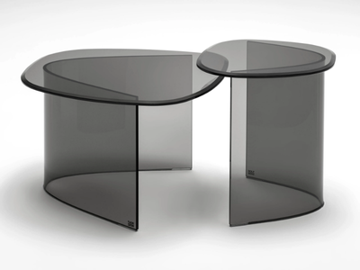 ROLF BENZ ONNO - Glass coffee table _ Rolf Benz
