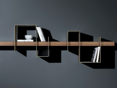AGO & FILO - Painted metal wall shelf _ Ronda Design