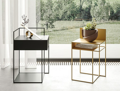 ATIK - Rectangular metal coffee table _ Ronda Design