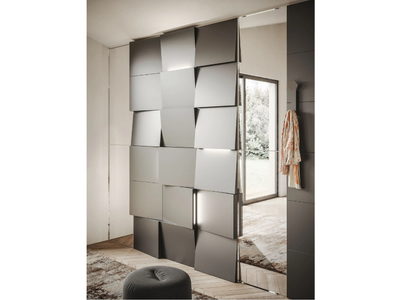 CADDY TILT - Metal boiserie with integrated lighting _ Ronda Design