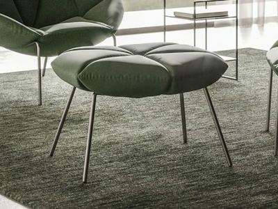 MANTRA - Upholstered footstool _ Ronda Design