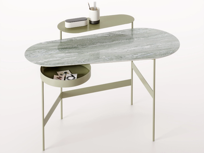 MIRA - Console table with metal frame _ Ronda Design
