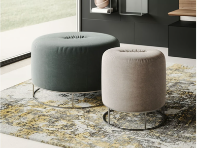 OTIUM - Round pouf _ Ronda Design