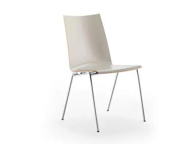 ATLANTA 450 - Stackable wood veneer chair _ Rosconi
