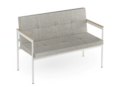 DACOR - Upholstered fabric bench with back _ Rosconi
