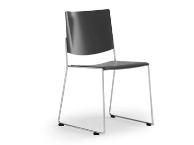 ELESS - Stackable laminate chair _ Rosconi