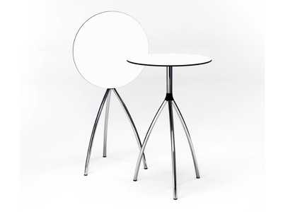 STAND UP - Round drop-leaf high table _ Rosconi
