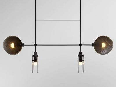 NEBULAE 24 - LED glass pendant lamp _ Ross Gardam