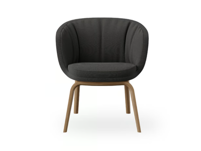 CLEO MINI - Fabric chair with armrests _ ROSSIN