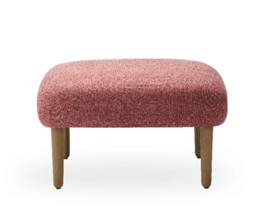 KAMAL WOOD - Acrylic footstool _ ROSSIN