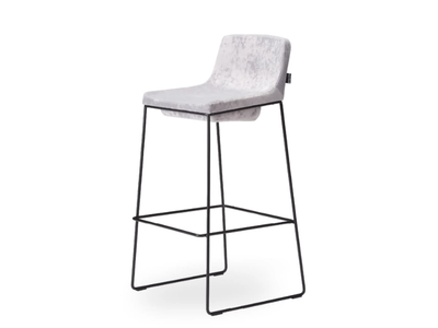 TONIC METAL - High steel barstool _ ROSSIN