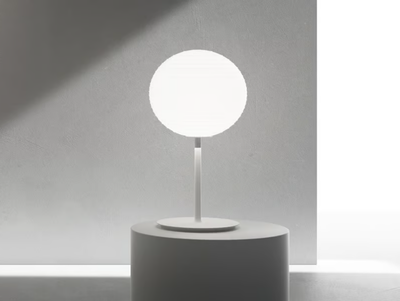 FLOW GLASS - LED blown glass table lamp with dimmer _ Rotaliana