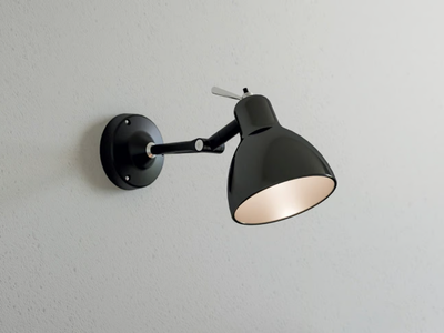 LUXY - Adjustable stained glass wall lamp _ Rotaliana