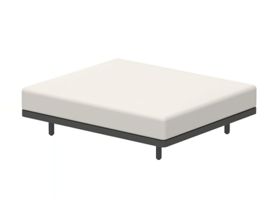 ALURA LOUNGE - Aluminium footstool _ Royal Botania