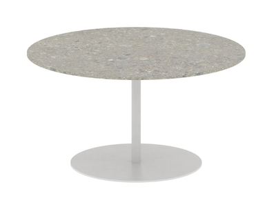 BUTLER - Round ceramic high side table _ Royal Botania