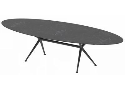 EXES - Oval ceramic garden table _ Royal Botania