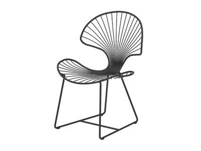 OSTREA - Sled base stainless steel garden chair _ Royal Botania