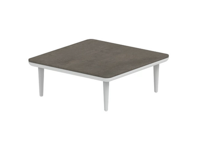 STYLETTO LOUNGE - Square low ceramic garden side table _ Royal Botania