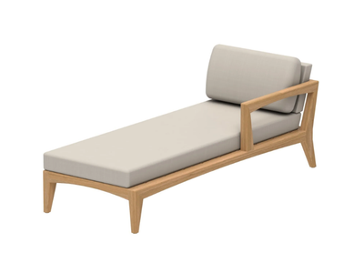 ZENHIT LOUNGE - Upholstered fabric Garden daybed _ Royal Botania