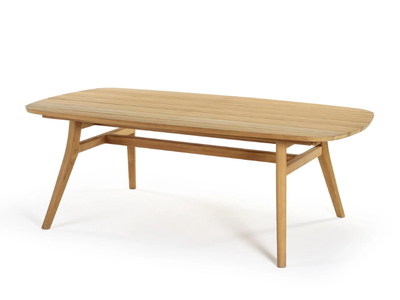 ZIDIZ - Extending rectangular teak table _ Royal Botania