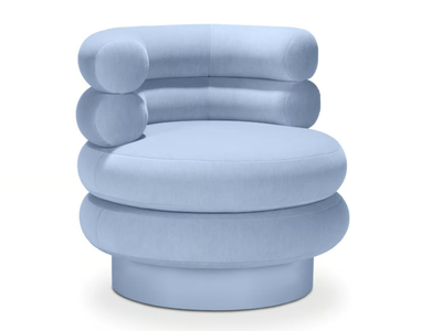 JASMINE - Swivel fabric armchair _ ROYAL STRANGER