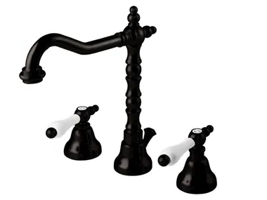 CLASSIC REVOLUTION - PRAGA - F7512ACE - 3 hole washbasin mixer with adjustable spout _ Rubinetteria Giulini