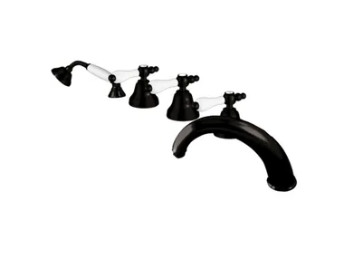 CLASSIC REVOLUTION - PRAGA - F7560CE - Deck mounted 5 hole bathtub tap _ Rubinetteria Giulini