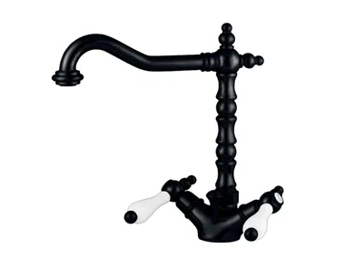 CLASSIC REVOLUTION - PRAGA - FS7556ACE - Washbasin mixer with adjustable spout with flexible hose _ Rubinetteria Giulini