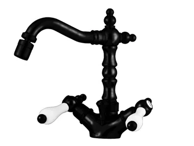 CLASSIC REVOLUTION - PRAGA - FS7558ACE - 1 hole bidet mixer with swivel spout _ Rubinetteria Giulini