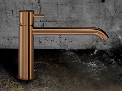 MY FUTURE - 5905A-18 - Single handle chromed brass washbasin mixer _ Rubinetteria Giulini