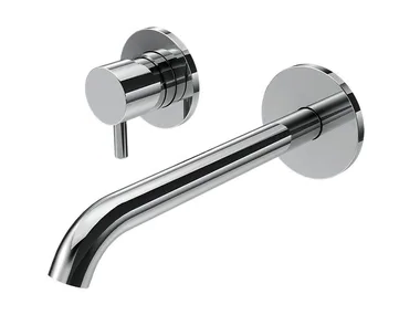 MY FUTURE - 5921-18 - Wall-mounted chromed brass washbasin mixer _ Rubinetteria Giulini