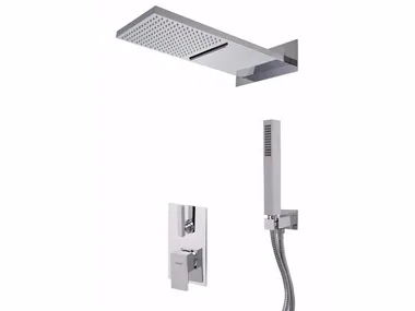 PABLOLUX - F9813-3KS2 - Single handle shower mixer with overhead shower _ Rubinetteria Giulini