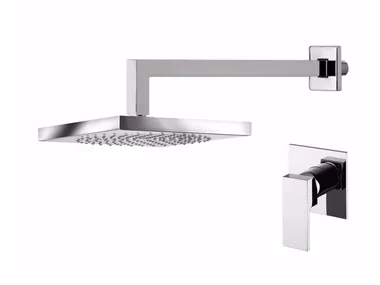 PABLOLUX - F9815WB-25 - Single handle shower mixer with overhead shower _ Rubinetteria Giulini