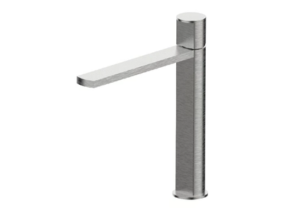 BORGIA 89040A - Countertop single handle stainless steel washbasin tap _ Rubinetterie Frattini