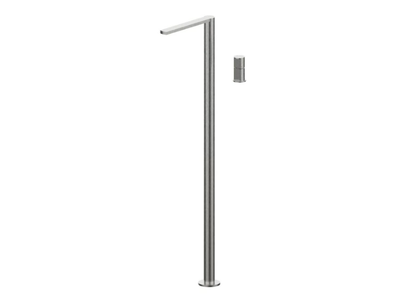 BORGIA 89069A - Floor standing single handle stainless steel washbasin mixer _ Rubinetterie Frattini