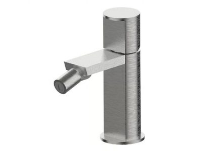 BORGIA 89080A - Countertop stainless steel bidet mixer without waste _ Rubinetterie Frattini