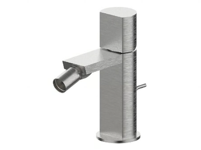 BORGIA 89103B - Countertop single handle stainless steel bidet mixer _ Rubinetterie Frattini