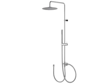 A57-CD - Wall-mounted shower panel with hand shower _ Rubinetterie Mariani