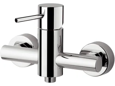 ULTRAMINIMAL - 2 hole external single handle brass shower mixer _ Rubinetterie Mariani