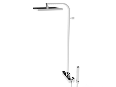BAMBOO QUADRO 3283/420/304 - Shower panel with hand shower _ RUBINETTERIE STELLA