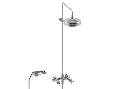 ITALICA 3284-33-220 - Wall-mounted shower panel with overhead shower _ RUBINETTERIE STELLA