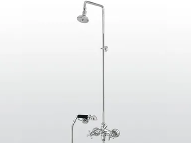 ROMA 3284/301/314A - Wall-mounted shower panel with overhead shower _ RUBINETTERIE STELLA