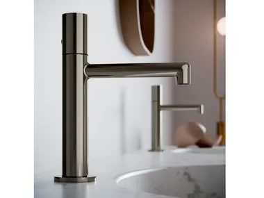 T30 - Countertop single handle brass washbasin mixer _ Rubinetterie Treemme