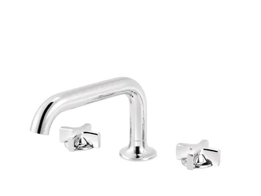TIMES - 3 hole chromed brass washbasin tap _ RVB